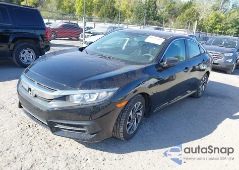 2018 Honda Civic Ex from USA, damaged, VIN 19XFC2F79JE011346